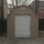 No floor in shed to store heavy  fork lift